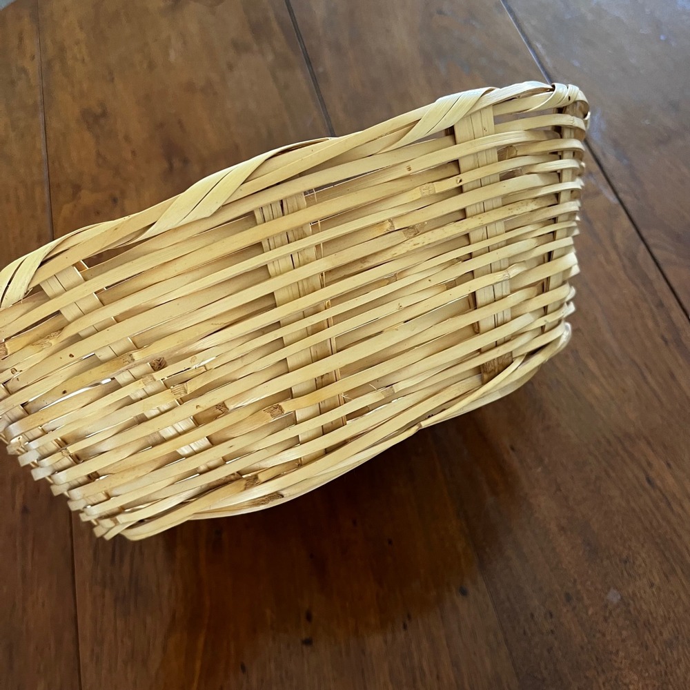 Vinage Rattan Basket - Picture 2 of 6